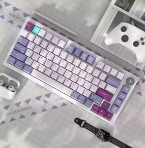 Darmoshark TOP75 Trio-mode 75% Gaming <b>Keyboard</b> with TFT Screen & Volume Knob,2.4G Wireless Type-C Wired Gaming <b>Keyboard</b> - Product Image 4