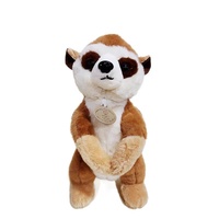 Peluche Lémur, Poupée Singe, Compagnon de Sommeil pour Enfants, Adorable Jouet en Peluche Animal, Idéal comme Cadeau de Fêtes