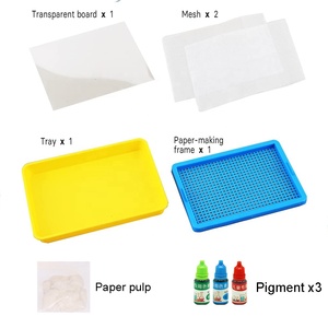 Đồ Dùng Hơi Nước Mới 2023 Đồ Chơi Thân Cây Cho Trẻ Em Bộ Dụng Cụ Làm Giấy Sợi Đồ Chơi Khám Phá Khoa Học Thí Nghiệm Tuyệt Vời Cho Trẻ Em Bộ Làm Giấy Tự Làm - Product Image 2