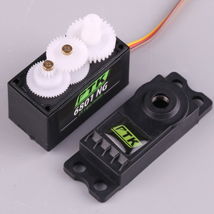 Moteur de direction numérique PTK 6801 NG en plastique pour modèles de bateaux et d'avions à voilure fixe, simulation de direction de robot 40x36x20mm - Product Image 3