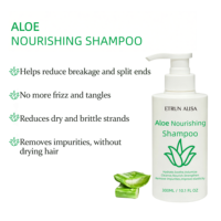 Sampo Aloe Vera Organik Bernutrisi Perawatan Khusus Ujung Rambut Bercabang Melembapkan Kulit Kepala OEM Label Pribadi Grosir