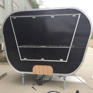 Carrito de Comida Móvil Totalmente Equipado para Café Rápido, Helados, Snacks, Hot Dogs y Patatas Fritas - Remolque Eficiente para Café - Product Image 2