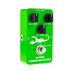 Pédale d'effet de compression dynamique classique JOYO JF-10 pour <span class=keywords><strong>guitare</strong></span> électrique, mini pédales, True Bypass, pièces de <span class=keywords><strong>guitare</strong></span> et de <span class=keywords><strong>basse</strong></span> - Product Image 2