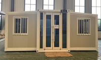 Maison modulaire préfabriquée Voros Custom, conteneur extensible 20 pieds/40 pieds, cuisine intégrée, structure légère en acier, Casa Modular