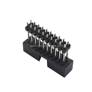 Kr2013 2.0mm Pitch PCB tiêu đề ổ cắm nam nhúng Đen ABS/PC/Nylon đặt bảng Wafer để hội đồng quản trị kết nối với 2mm Pitch PCB tiêu đề - Product Image 3