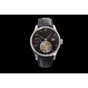 High-quality Top-grade Cow Leather Strap Unisex <b>Automatic</b> Mechanical Tourbillon Sapphire Crystal Pointer 50 Bar Waterproof Diver - Product Image 4