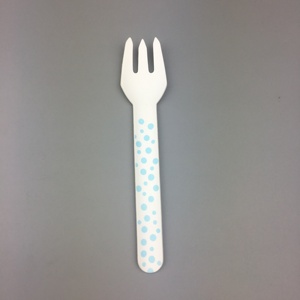 Thân Thiện Với Môi Đồ Ăn Phân Hủy Sinh Học Dùng Một Lần Giấy Dao Kéo Đặt Món Tráng Miệng Nhà Bếp Trái Cây Muỗng Nĩa Và Dao Thiết Lập Với Màu Sắc - Product Image 3