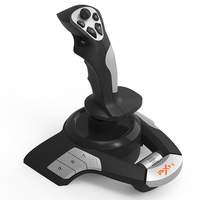 Suministro Directo de Fábrica PXN-F16, Joystick de Vuelo USB Certificado para Juegos de Deportes Aéreos y Simulación de Vuelo Transfronterizo