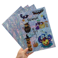 Papier autocollant holographique Bleidruck, film holographique pour animaux de compagnie, feuille de laminage holographique, feuilles de laminage A4