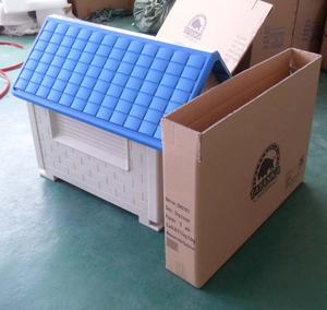 Katlanabilir köpek kulübesi ucuz büyük plastik köpek evi büyük açık Modern köpek evi - Product Image 4