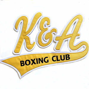 Holesale-Parche de poliéster personalizado con logotipo de lona, Parche de sarga con prensado en caliente para planchar - Product Image 2