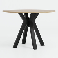 Base de table en acier métallique robuste pour meubles de maison, design araignée moderne pour tables de salon et de restaurant