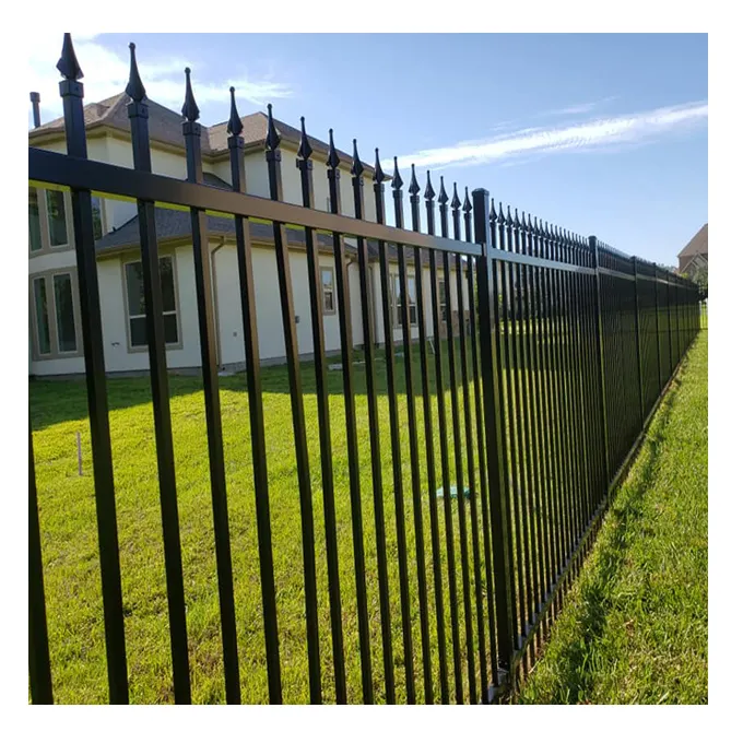 dog proof ornamental 8x8 luxury antique 8 foot 6 foot cheap wrought iron fence panels for sale