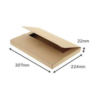 Caja de tarjetas de papel Kraft Vintage gruesa personalizada del fabricante, caja de postales para camisetas, juego de sobres, caja de sobres vacía con manga de tarjeta hueca - Product Image 2