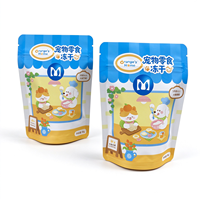Sachet Doypack Personnalisé MUYU pour Friandises Lyophilisées pour Animaux, Emballage Composite Haute Barrière Anti-Humidité pour Snacks Chiens & Chats