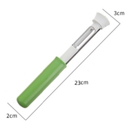 Groothandel Keuken Gadgets Gereedschap Apple Corer Tool Multi Functionele 2 In 1 Roestvrijstalen Appelschiller Appelcore Remover