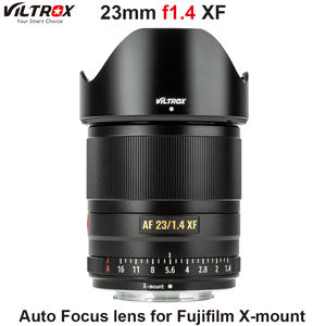 VILTROX 23mm F1.4 XF de enfoque automático Gran lente de apertura APS-C compactos para <span class=keywords><strong>Fujifilm</strong></span> <span class=keywords><strong>X</strong></span>-montaje de cámara <span class=keywords><strong>X</strong></span>-T3 X20 <span class=keywords><strong>T30</strong></span> <span class=keywords><strong>X</strong></span>-T20 <span class=keywords><strong>X</strong></span>-T100 - Product Image 1