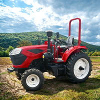 Tracteur agricole robuste 100-220 CV 4x4 à moteur diesel pour l'agriculture à grande échelle, labour profond et culture – Vente en gros