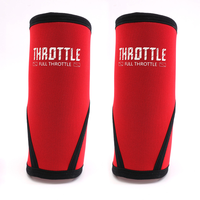 Vente en gros personnalisée haltérophilie genouillères en néoprène Rodilleras 7mm gymnastique sport Compression genouillères soutien orthèse
