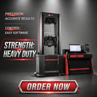 Máquina de Ensayo de Tracción Universal Electrohidráulica con Servoaccionamiento YIYU WAW-600D, con Certificado CE ROHS y Garantía de Un Año