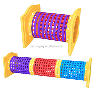 Tema comercial Parque de atracciones Rainbow Netcom Cinta de perforación <span class=keywords><strong>Escalada</strong></span> Correas Red Túnel <span class=keywords><strong>Niños</strong></span> Equipo de patio interior - Product Image 1