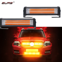 Barra de Luces LED EURS COB-2, Lámpara Estroboscópica, Tira Larga, Luces de Trabajo para Vehículos Todoterreno, Blanco, Rojo, Azul, Amarillo, Luces de Advertencia de Tráfico, Nuevo