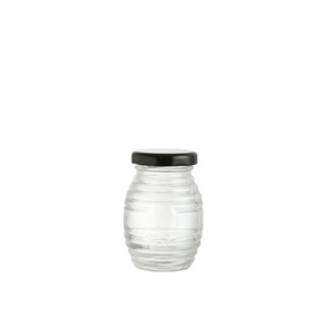 Usine conception pas cher <span class=keywords><strong>prix</strong></span> Ruche En Nid <span class=keywords><strong>D</strong></span>'<span class=keywords><strong>abeille</strong></span> En Forme De Verre 70 ml Pot de <span class=keywords><strong>Miel</strong></span> avec vis - Product Image 1