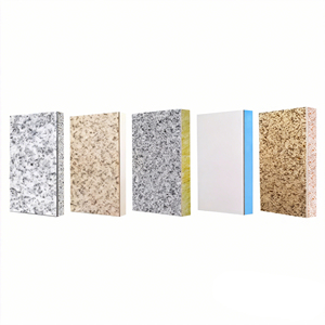 Panneau mural sandwich isolant pour <span class=keywords><strong>garage</strong></span>, porte de voiture, maison préfabriquée, haute densité, isolation thermique, décoration - Product Image 1