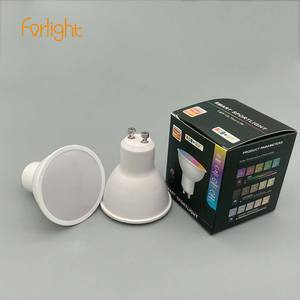 <span class=keywords><strong>Ampoule</strong></span> intelligente Tuya GU10 5W LED GU10 RGB 3CCT WiFi Dim to Warm GU10 Projecteurs intelligents - Product Image 5