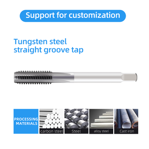 Bộ dụng cụ taro ren máy và tay HSS tùy chỉnh, HRC65, hệ mét - Product Image 3