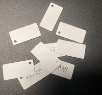 Étiquette de carte en PVC UHF RFID pour les dispositifs logistiques Transpondeur étanche de gestion des stocks de marchandises