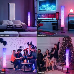 <span class=keywords><strong>Wifi</strong></span> bảy màu thông minh Alexa bằng giọng nói điều khiển từ xa tuya ứng dụng điều khiển RGB Phantom colour Đèn sàn - Product Image 4