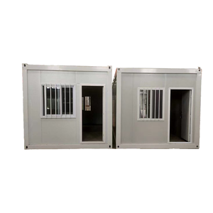 Maison en conteneur en acier HuiXiang, grandes fenêtres en verre, cabine modulaire préfabriquée, maison de vie en plein air - Product Image 2