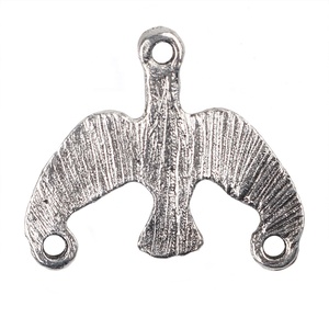 Conector Religioso del <span class=keywords><strong>Espíritu</strong></span> <span class=keywords><strong>Santo</strong></span> en Forma de Paloma, Dije de Rosario de Aleación de 3 Orificios para la Fabricación de Joyería Católica - Product Image 5