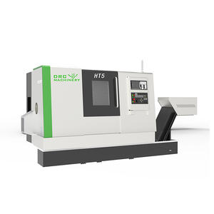 Tour automatique HT5 - Centre de tournage horizontal à banc incliné robuste avec système Fanuc 3 axes haute précision - Product Image 1