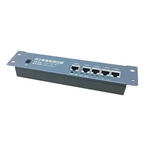 Mini Logam Kasus 10/100 M 5 Port Ethernet Kabel Router