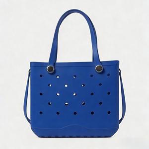 Wholesale Customized EVA Bag Durable Eco-Friendly Material Waterproof Easy-to-clean Shopping Tote Bag <strong>Beach</strong> Bag <strong>Accessories</strong> - Product Image 5