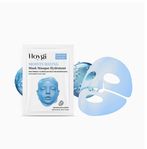 ให้ความชุ่มชื้นและกระจ่างใสหน้ากากอ่อนโยนและสะดวกสบายให้กับผิวที่ละเอียดอ่อนยืดหยุ่นเงางามและอ่อนนุ่ม - Product Image 1