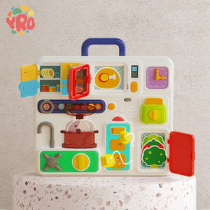 Yrb bébé vente chaude jouet éducatif <span class=keywords><strong>cuisine</strong></span> apprentissage occupé conseil jouet activité conseil <span class=keywords><strong>cuisine</strong></span> jeu avec musique légère - Product Image 6