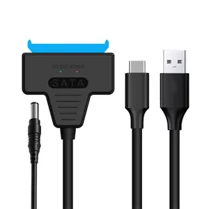 USB SATA 3 кабель Sata к USB 3,0 адаптер до 6 Гбит/с Поддержка 2,5 дюймов внешний жесткий диск SSD HDD 22 Pin Sata III A25 2,0