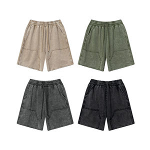 Customized Heavyweight Drawstring <b>Shorts</b> Unisex High Street Loose Casual Quick-Drying Breathable <b>for</b> <b>Men</b> - Product Image 2