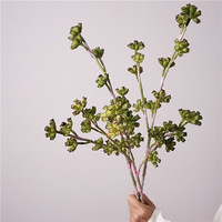 Décoration nordique en faux fruits et eucalyptus - Fleurs artificielles en PVC, verdure pour salons, tables à manger, mariages, extérieur