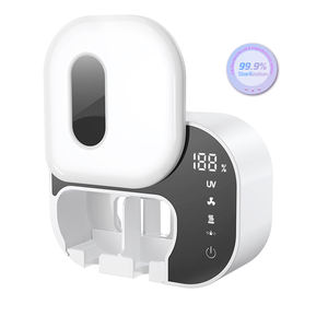 Esterilizador Eléctrico UV 2 en 1 para Cepillos de Dientes y Maquinillas de Afeitar, con Calentamiento y Secado, Recargable por USB-C, 1000mAh, Desinfección en 5 Minutos - Product Image 1