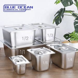 Venta al por Mayor de Recipientes Gastronorm de Acero Inoxidable GN, Recipientes Antiadherentes para Mesa de Vapor, para Hoteles y Restaurantes - Product Image 6