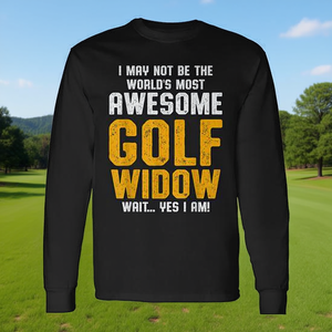 Impresionante Camiseta de Golf de Manga Larga para Esposa de Golfista, Producto Promocional - Product Image 3