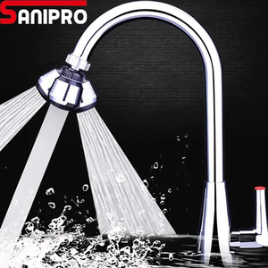 Accessori per la cucina SANIPRO <span class=keywords><strong>rubinetto</strong></span> in lega di zinco aeratore <span class=keywords><strong>rubinetto</strong></span> adattatore 1080 rotante flessibile lavello spruzzatore getto estensori del <span class=keywords><strong>rubinetto</strong></span> - Product Image 1