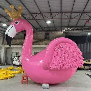 <span class=keywords><strong>Flamant</strong></span> <span class=keywords><strong>rose</strong></span> <span class=keywords><strong>géant</strong></span> <span class=keywords><strong>gonflable</strong></span> avec couronne |   Jouet <span class=keywords><strong>gonflable</strong></span> de luxe pour lacs, idéal pour les stations balnéaires et les parcs aquatiques - Product Image 2
