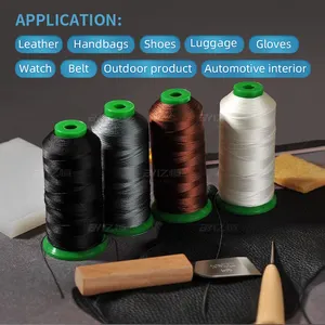 Waterproof 210D/3 Tex50 Polyester Sewing Thread Leather Sewing Thread