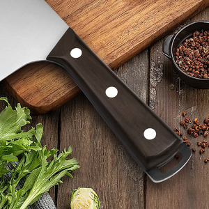 Cuchillo de Cocina Chino Forjado a Mano de 8 Pulgadas, Hoja de Acero Inoxidable 5Cr15MoV Ultra Afilada, Cuchillo de Chef Chino para el Hogar y Restaurantes OEM - Product Image 4