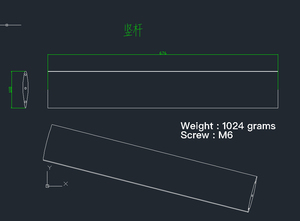 Hydrofoil Kitesurf <span class=keywords><strong>Wingsurf</strong></span> Windsurf Mât en aluminium - Product Image 6